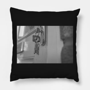 Keys in the front door Pillow