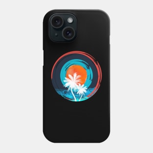 Colorful Beach Sunset Summer Design Phone Case