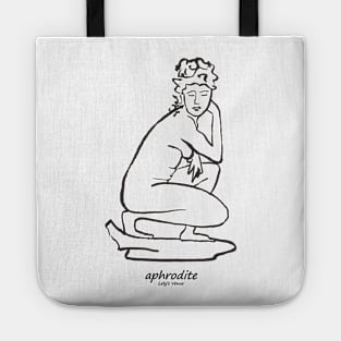 Aphrodite statue Tote