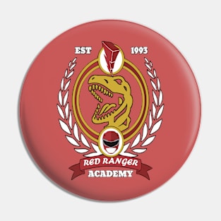 Red Ranger Academy Pin