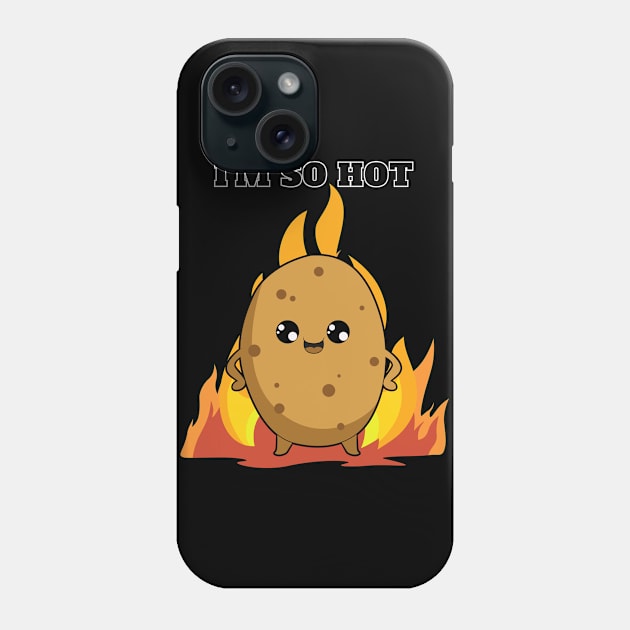 Hot Potato Phone Case by Zero Pixel