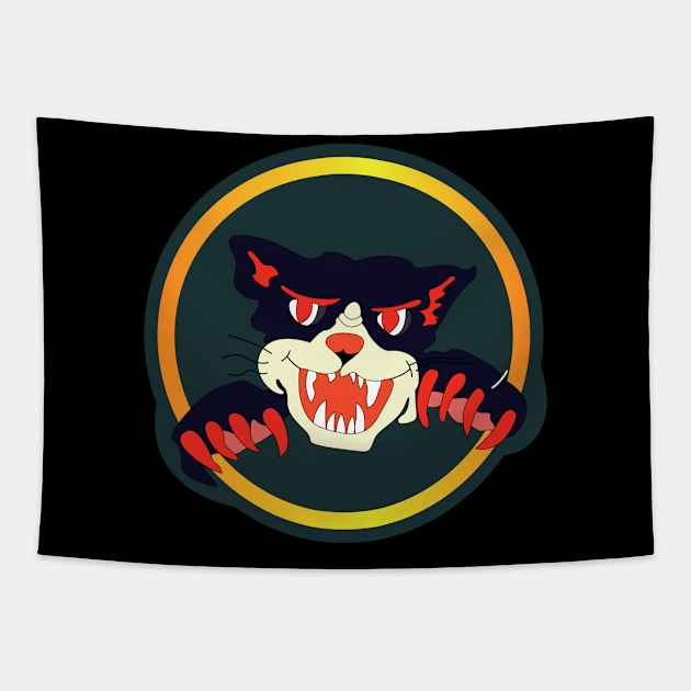 418th Night Fighter Squadron - 2nd Ver - WWII wo Txt Tapestry by twix123844