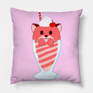 cherry fox shake Pillow
