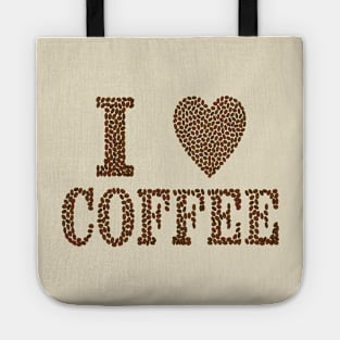 I Love Coffee Tote