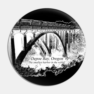 Depoe Bay Oregon Bridge Pin