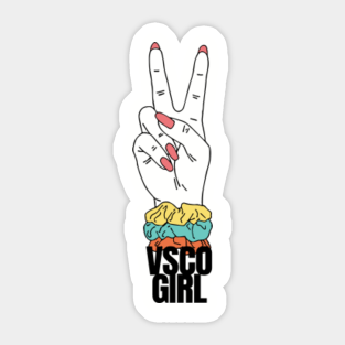 Adesivi Vsco Girl Teepublic It