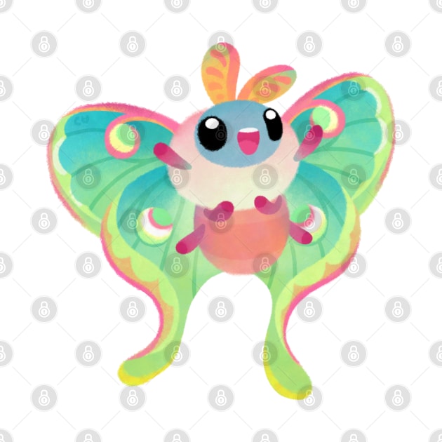 Luna moth by pikaole