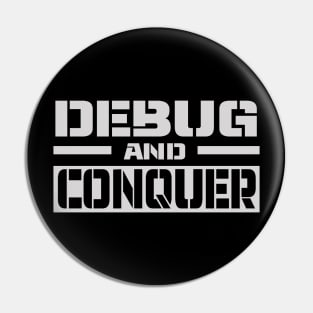 debug and conquer (2) Pin