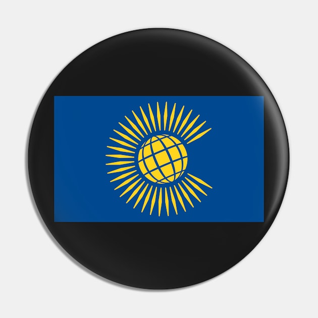 Commonwealth Flag Pin by SolarCross