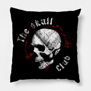 The Skull Club - Homo sapiens Grunge Pillow