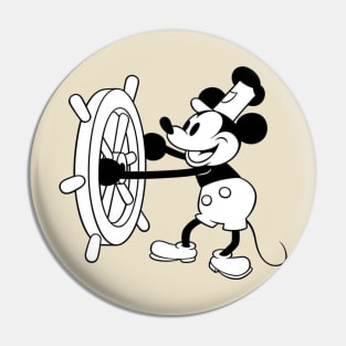 Mickey Mouse Steamboat Willie Pin