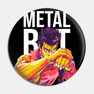 metal bat Pin