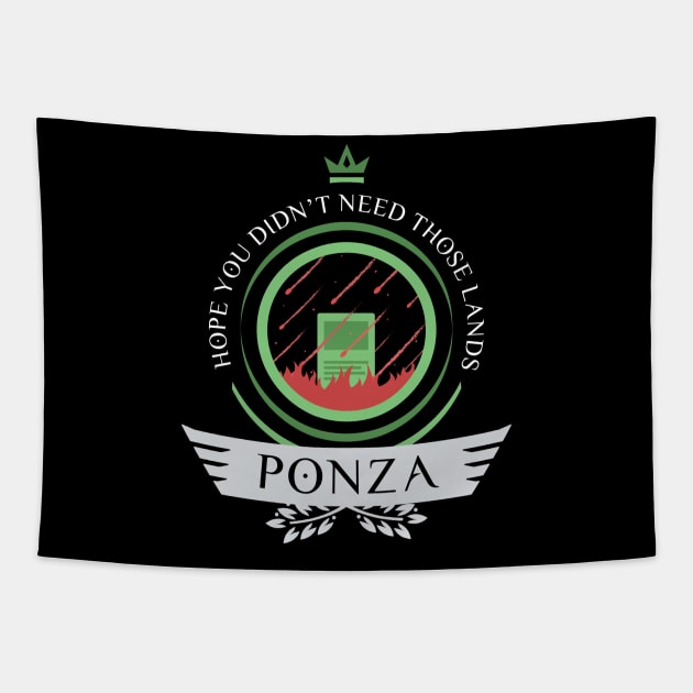 Magic the Gathering - Ponza Life Tapestry by epicupgrades