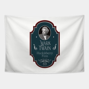 Mark Twain Iconic Author T-Shirt Tapestry