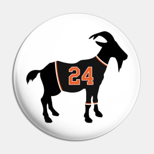 Willie Mays  GOAT Pin