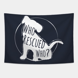 Rescued Animals (dog) Tapestry