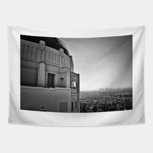 Griffith Observatory And Downtown Los Angeles Tapestry