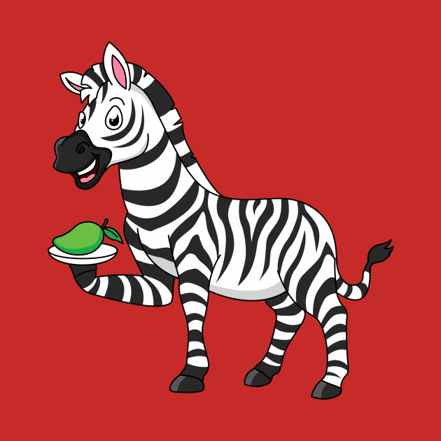 Funny zebra cartoon illustration by Cartoons of fun