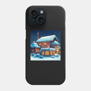 Christmas Chalet Phone Case