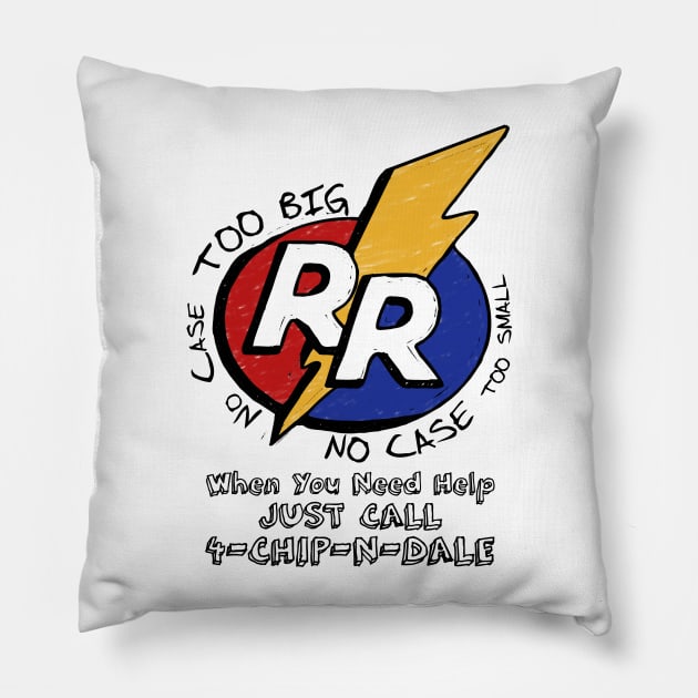 Rescue Rangers Pillow by Nazonian