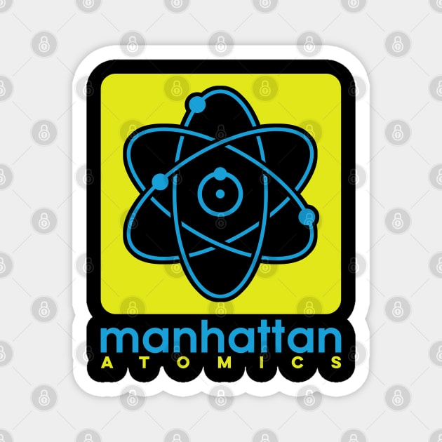 Manhattan Atomics Magnet by FourteenEight