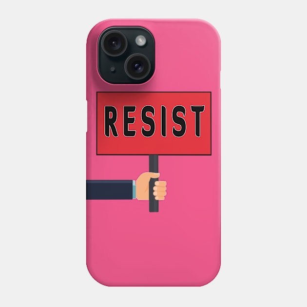 resist Phone Case by adamanartwork