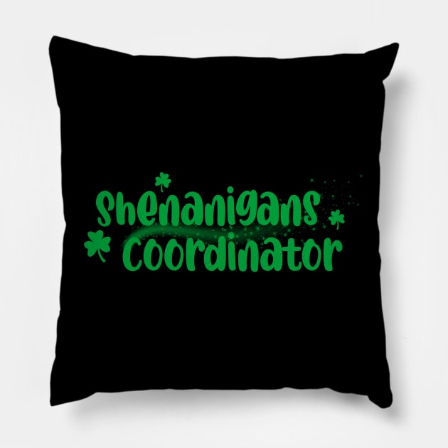 Shenanigans Coordinator Pillow by JM's Designs