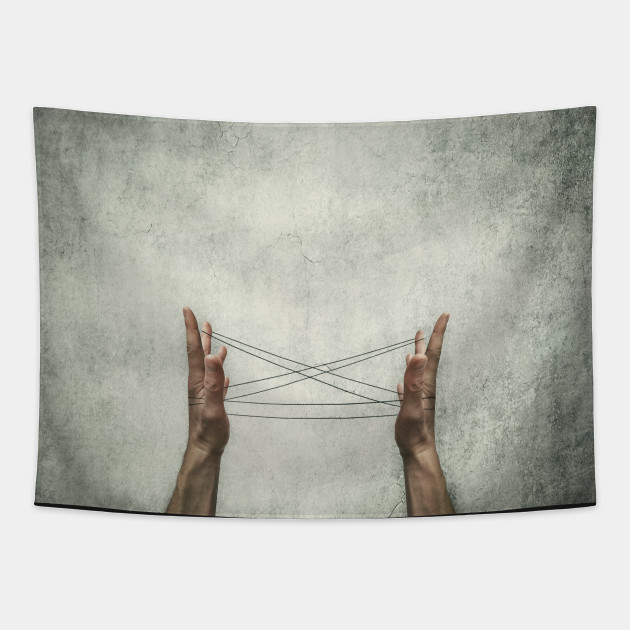 Cats Cradle Game Tapestry Teepublic