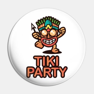 TIKI PARTY Pin