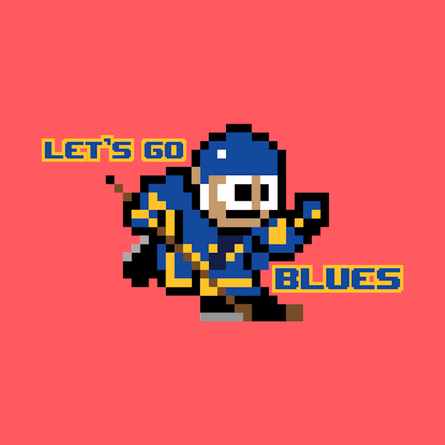 LET'S GO BLUES by Americo Creative