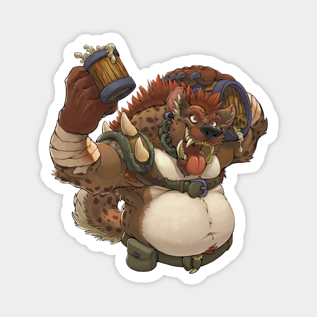 Gnoll Brew (no label) Magnet by Teaselbone