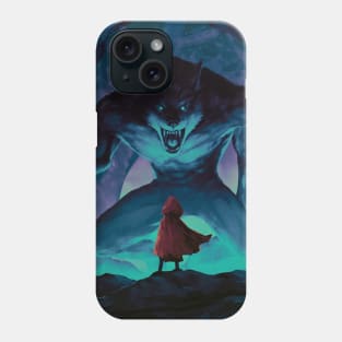 Big Bad Wolf and Little Red Riding Hood Phone Case