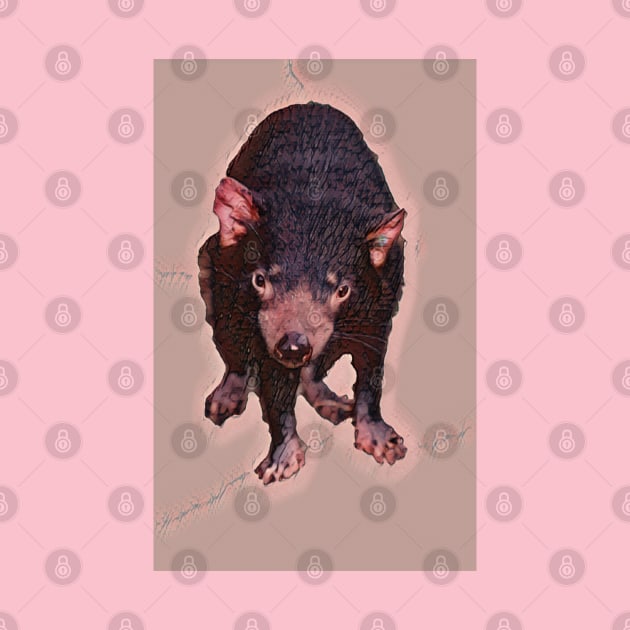 Tasmanian devil by Kielly