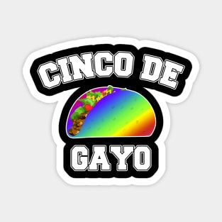 Cinco De Gayo Magnet