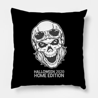 Gray Skull Monster - Halloween 2020 Home Edition Pillow