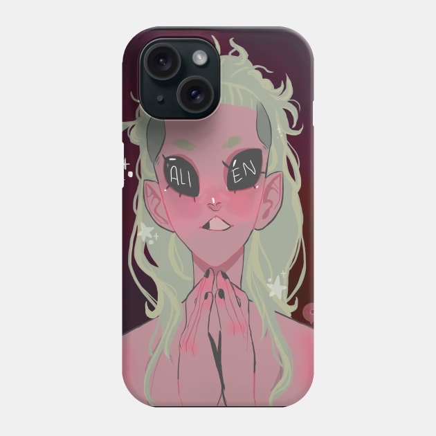 I am a ALIEN Phone Case by Yandere_Donut