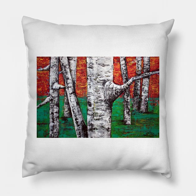 Earthly Secrets Pillow by barbosaart