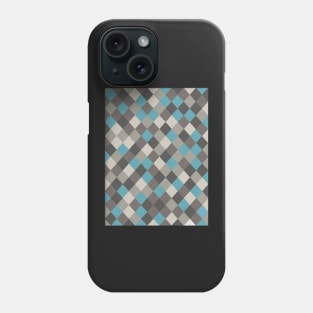 Harlequin Grey Phone Case