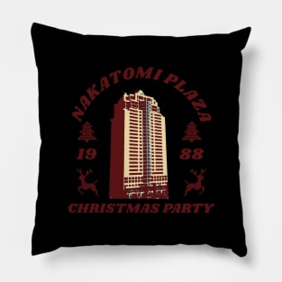 nakatomi plaza christmas 1988 - vintage Pillow