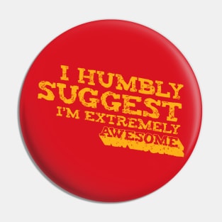 Humble Brag Pin