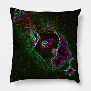 Black Panther Art - Glowing Edges 165 Pillow