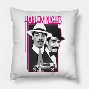 Harlem Black Pink Night Pillow