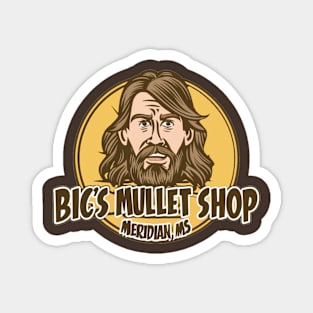 Big's Mullet Shop Magnet