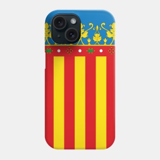 Flag of Valencia, Spain Phone Case