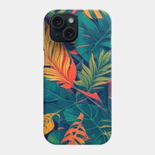 Tropical Leaves Phone Case