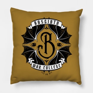 Basgiath War College Crest (gold) Pillow