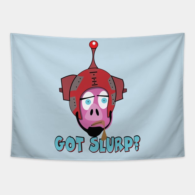 Got Slurp? Tapestry by ByersArtLab