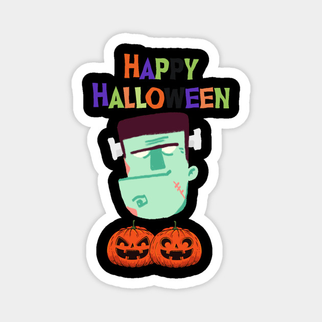 Happy halloween day 2020 Magnet by MeKong