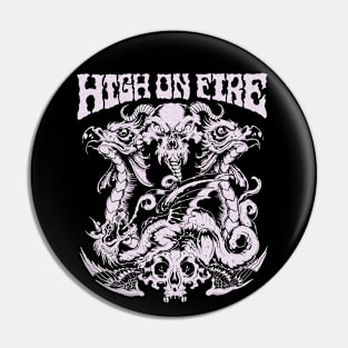 High On Fire Pin