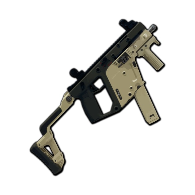 Vector Submachine Gun by TortillaChief